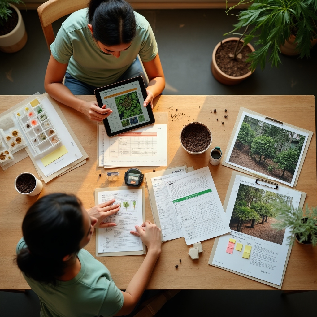 Diagnóstico inicial de empresa de jardinería para evaluar capacidad de transición a xerojardinería